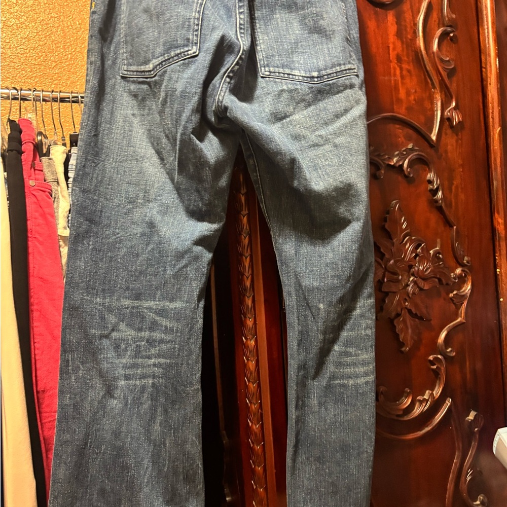Earl Jeans Men's Straight Jeans - Dark Blue - Picture 2 of 3